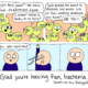 comic of bacteria causing body odor